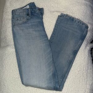 Zara Classic Blue Denim Pants